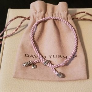 Lilac silk David Yurman bracelet